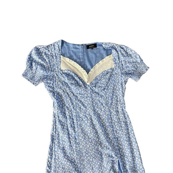 Bardot Floral Midi Dress - Picture 2 of 9